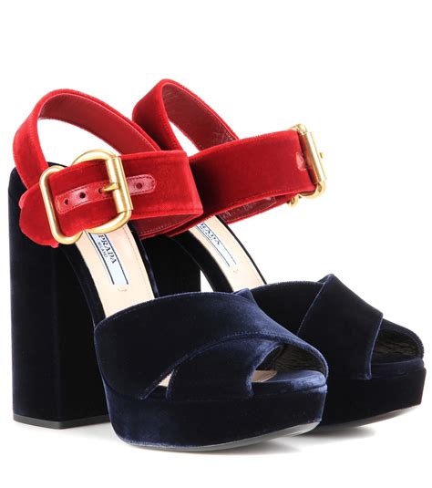 prada belt strap heels|prada platform sandals.